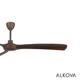 Alpha Alkova MAYSA G2-3B/72 WALNUT/ORB Ceiling Fan 72" 3 Blade Walnut ORB | TBM Online