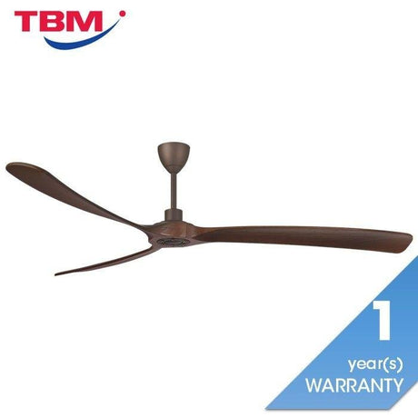 Alpha Alkova MAYSA G2-3B/84 WALNUT/ORB Ceiling Fan 84" 3 Blade Walnut ORB | TBM Online