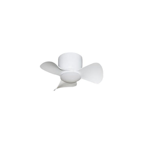 Alpha Alkova MILI-3B/22 LED HG MATT WHITE Ceiling Fan 22" 3 Blades Matt White | TBM Online
