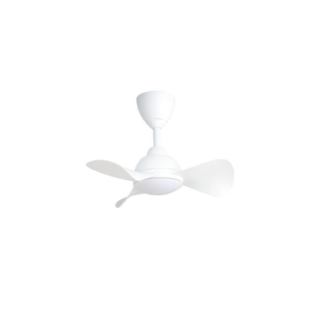 Alkova MILI 3B/22 LED MATT WHITE Ceiling Fan 3 Blades 22 Inch Motor DC LED Matt White | TBM Online