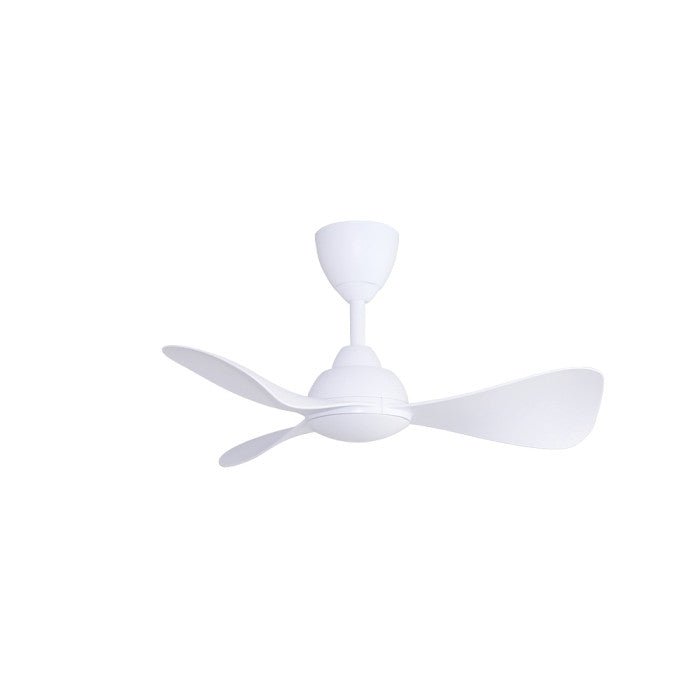 Alkova MILI 3B/33 MATT WHITE Ceiling Fan 3 Blades 33 Inch Motor DC Matt White | TBM Online