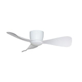 Alpha Alkova MILI-3B/42 LED HG MATT WHITE Ceiling Fan 42" 3 Blades Matt White | TBM Online