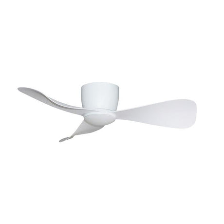 Alpha Alkova MILI-3B/42 LED HG MATT WHITE Ceiling Fan 42" 3 Blades Matt White | TBM Online