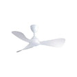 Alkova MILI 3B/42 LED MATT WHITE Ceiling Fan 3 Blades 42 Inch Motor DC LED Matt White | TBM Online