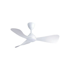 Alkova MILI 3B/42 LED MATT WHITE Ceiling Fan 3 Blades 42 Inch Motor DC LED Matt White | TBM Online