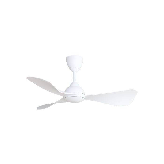 Alkova MILI 3B/42 MATT WHITE Ceiling Fan 3 Blades 42 Inch Motor DC Matt White | TBM Online