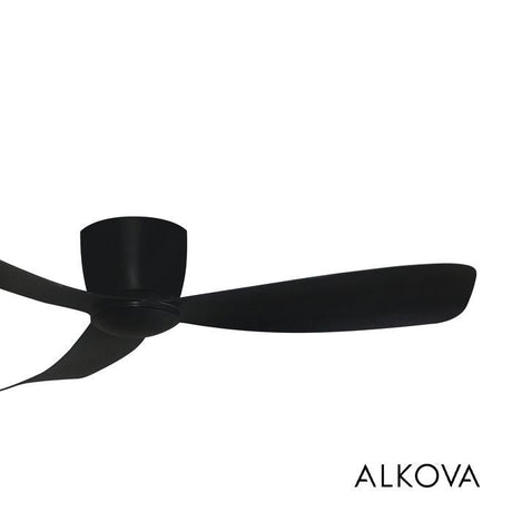 Alpha Alkova MILI-3B/52 LED HG MATT BLACK Ceiling Fan 52" 3 Blades Matt Black | TBM Online