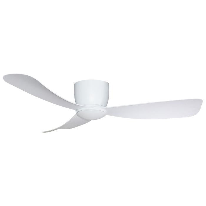 Alpha Alkova MILI-3B/52 LED HG MATT WHITE Ceiling Fan 52" 3 Blades Matt White | TBM Online