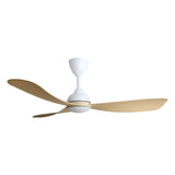 Alkova MILI 3B/52 MAPLE MATT WHITE Ceiling Fan 3 Blades 52 Inch Motor DC Maple Matt White | TBM Online