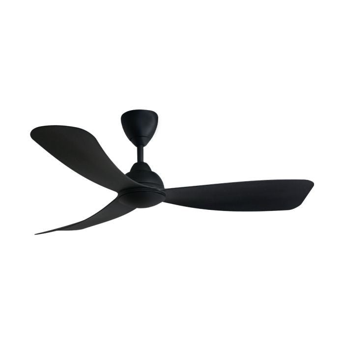 Alkova MILI 3B/52 MATT BLACK Ceiling Fan 3 Blades 52 Inch Motor DC Matt Black | TBM Online