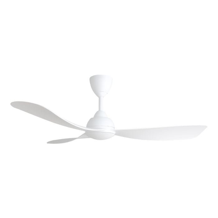 Alkova MILI 3B/52 MATT WHITE Ceiling Fan 3 Blades 52 Inch Motor DC Matt White | TBM Online