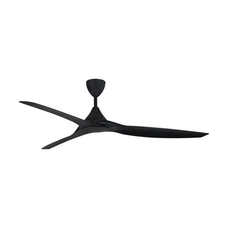 Alpha Alkova MONTI-3B/72 MATT BLACK Ceiling Fan 72" 3 Blades Matt Black | TBM Online