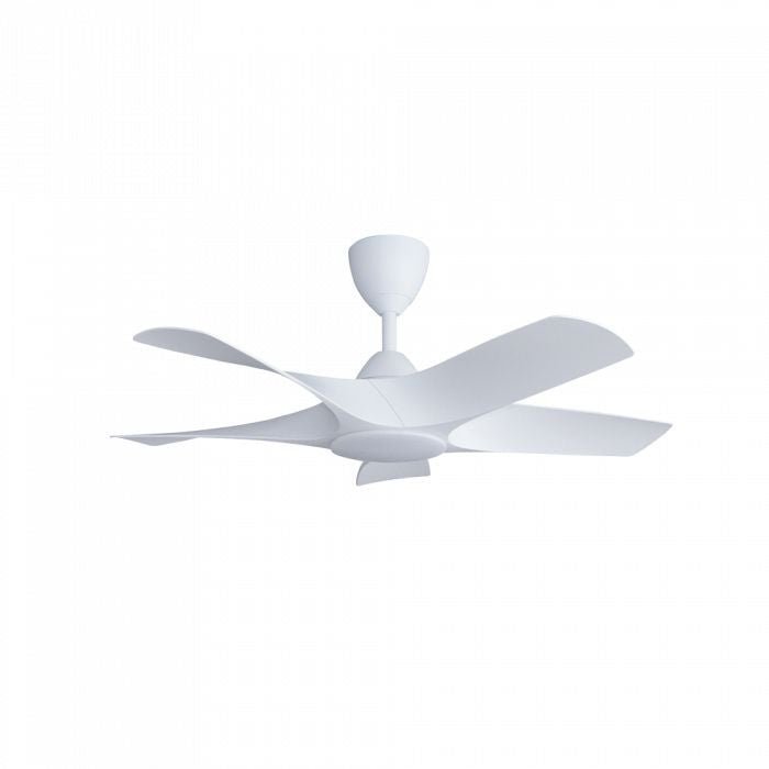 Alkova AXIS 5B/42 LED MATT WHITE LED Ceiling Fan 42" 5 Blades Matt White | TBM Online