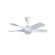 Alkova AXIS 5B/42 LED MATT WHITE LED Ceiling Fan 42" 5 Blades Matt White | TBM Online