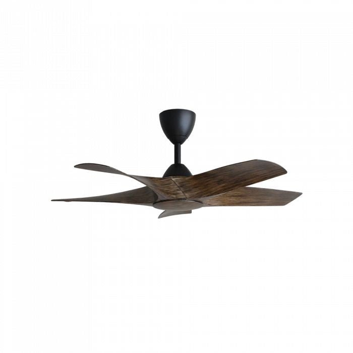 Alkova AXIS 5B/42 MATT BLACK/OAK Ceiling Fan 42" 5 Blades Matt Black/Oak | TBM Online