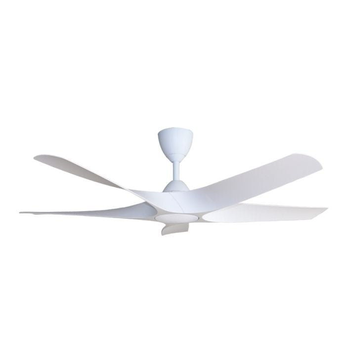 Alkova AXIS 5B/56 LED MATT WHITE Ceiling Fan 56" 5 Blades LED Matt White | TBM Online