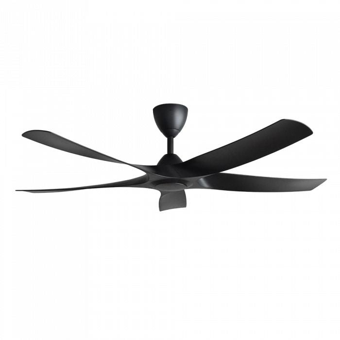 Alkova AXIS 5B/56 MATT BLACK Ceiling Fan 56" 5 Blades Matt Black | TBM Online