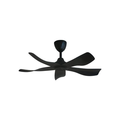 Alkova ESTELL 5B/38 MATT BLACK 38" Ceiling Fan 5 Blades Matt Black | TBM Online