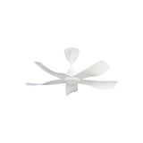 Alkova ESTELL 5B/38 MATT WHITE 38" Ceiling Fan 5 Blades Matt White | TBM Online