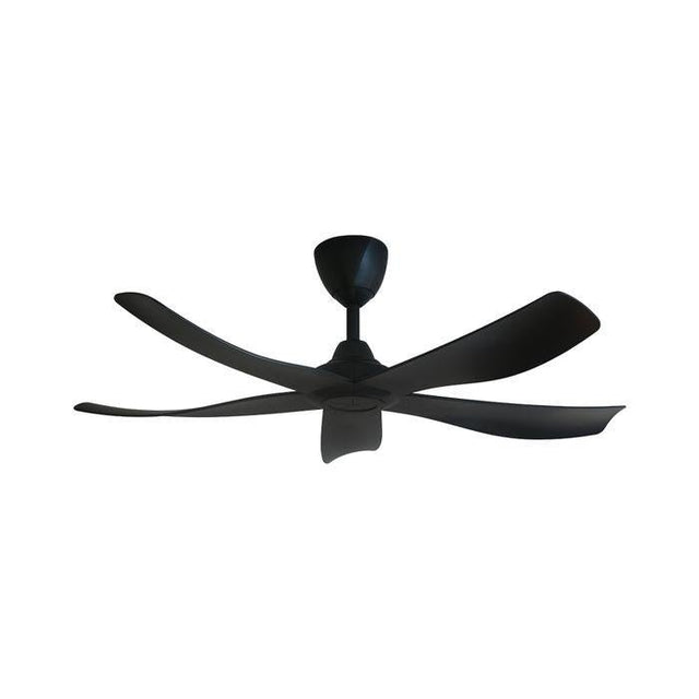 Alkova ESTELL 5B/46 MATT BLACK 46" Ceiling Fan 5 Blades Matt Black | TBM Online