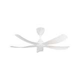 Alkova ESTELL 5B/46 MATT WHITE 46" Ceiling Fan 5 Blades Matt White | TBM Online