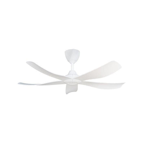 Alkova ESTELL 5B/46 MATT WHITE 46" Ceiling Fan 5 Blades Matt White | TBM Online