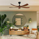 Alkova ESTELL 5B/56 DARK KOA 56" Ceiling Fan 5 Blades Dark Koa | TBM Online