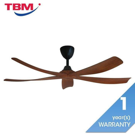 Alkova ESTELL 5B/56 DARK KOA 56" Ceiling Fan 5 Blades Dark Koa | TBM Online