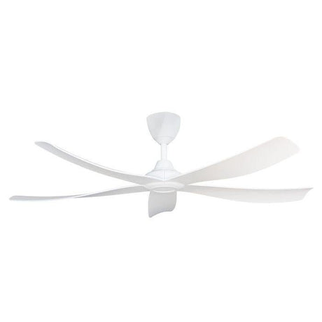 Alkova ESTELL 5B/56 MATT WHITE 56" Ceiling Fan 5 Blades Matt White | TBM Online