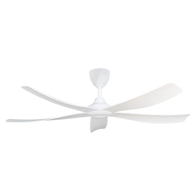 Alkova ESTELL 5B/56 MATT WHITE 56" Ceiling Fan 5 Blades Matt White | TBM Online