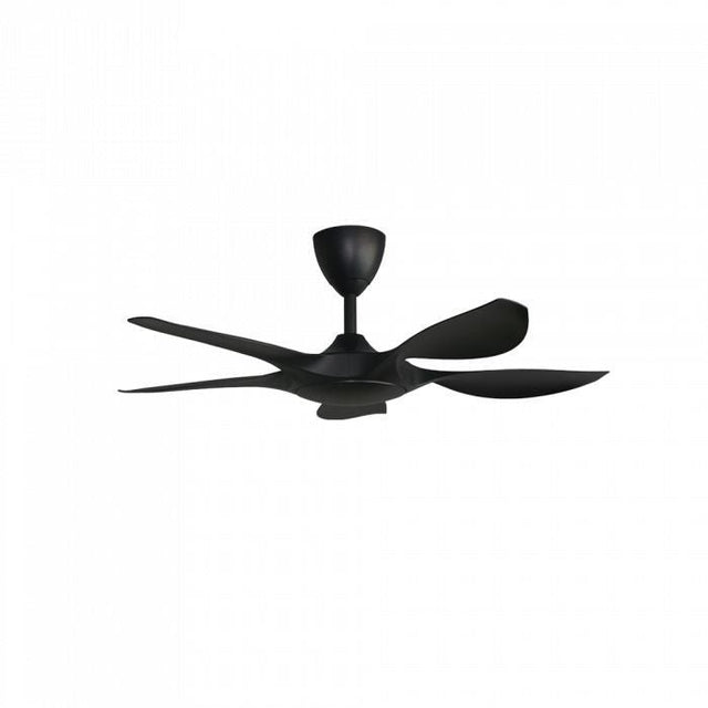 Alkova EXCEL V2 5B/42 MATT BLACK Ceiling Fan 42" 5 Blades Matt Black | TBM Online