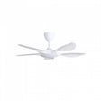 Alkova EXCEL V2 5B/42 MATT WHITE Ceiling Fan 42" 5 Blades Matt White | TBM Online