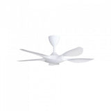 Alkova EXCEL V2 5B/42 MATT WHITE Ceiling Fan 42" 5 Blades Matt White | TBM Online