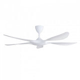 Alkova EXCEL V2 5B/56 MATT WHITE Ceiling Fan 56" 5 Blades Matt White | TBM Online