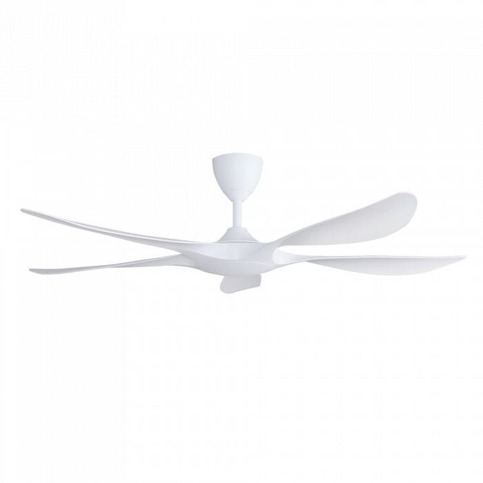 Alkova EXCEL V2 5B/56 MATT WHITE Ceiling Fan 56" 5 Blades Matt White | TBM Online