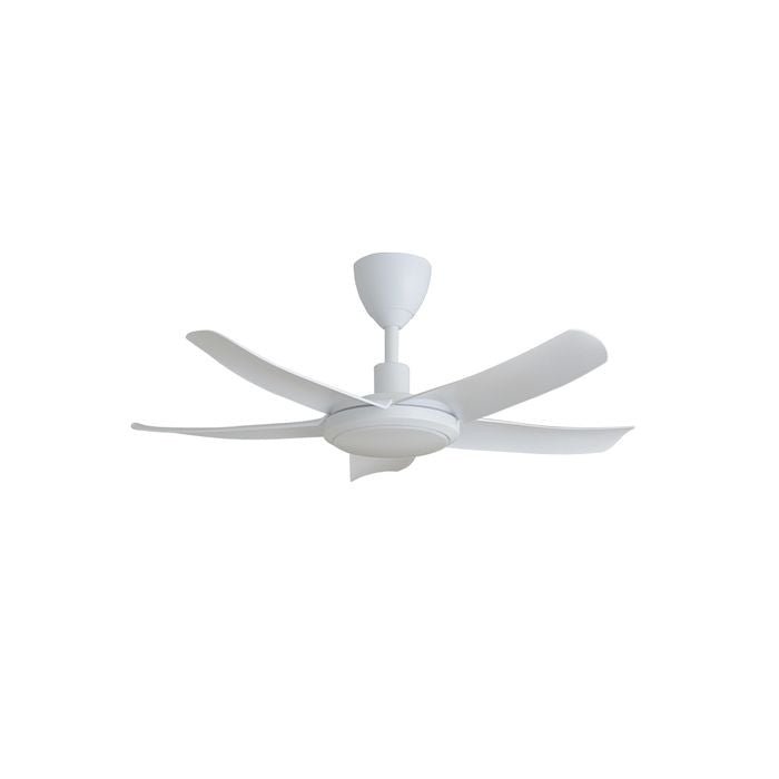 Alkova PAZION G2 5B/40 LED MATT WHITE Ceiling Fan 5 Blades 40 Inch LED Matt White | TBM Online