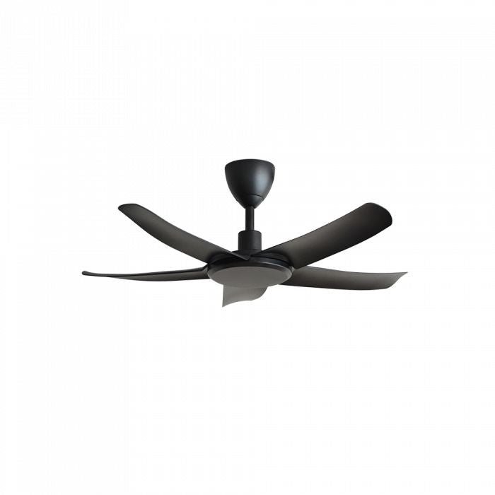 Alkova PAZION G2 5B/40 MATT BLACK Ceiling Fan 5 Blades 40 Inch Matt Black | TBM Online