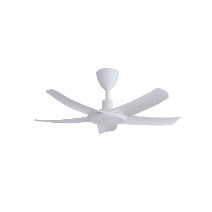 Alkova PAZION G2 5B/40 MATT WHITE Ceiling Fan 5 Blades 40 Inch Matt White | TBM Online