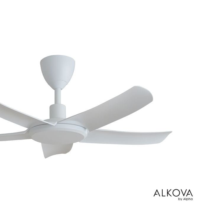 Alkova PAZION G2 5B/40 MATT WHITE Ceiling Fan 5 Blades 40 Inch Matt White | TBM Online