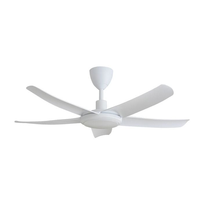 Alkova PAZION G2 5B/46 LED MATT WHITE Ceiling Fan 5 Blades 46 Inch LED Matt White | TBM Online