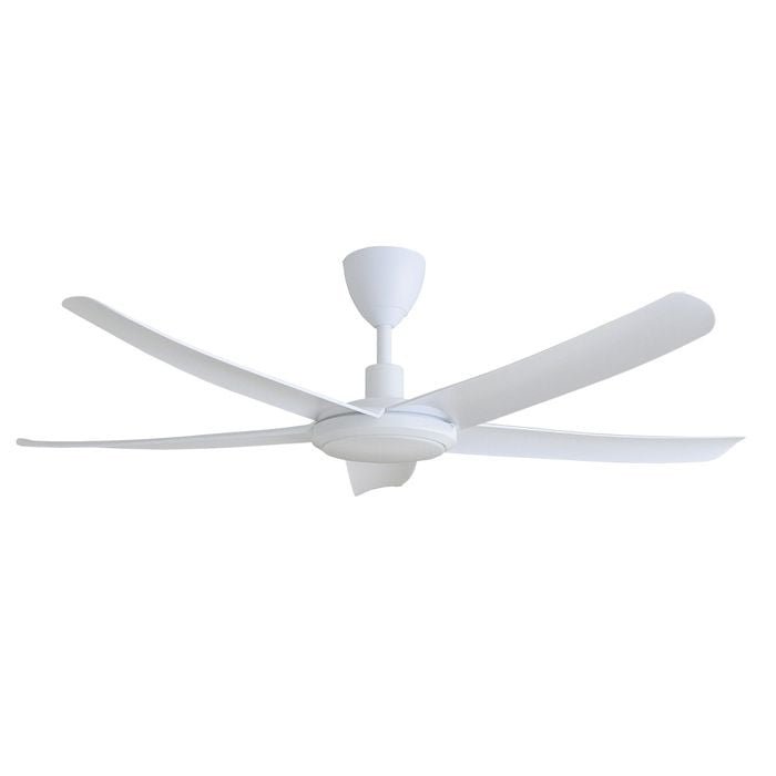 Alkova PAZION G2 5B/56 LED MATT WHITE Ceiling Fan 5 Blades 56 Inch LED Matt White | TBM Online