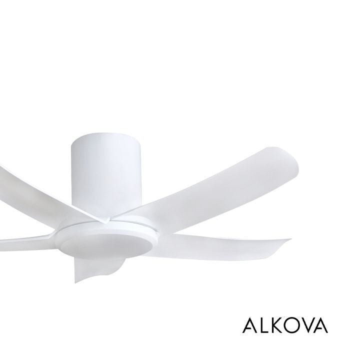 Alkova PAZION G2 HG 5B/40 MATT WHITE Ceiling Fan 5 Blades 40 Inch Matt White | TBM Online