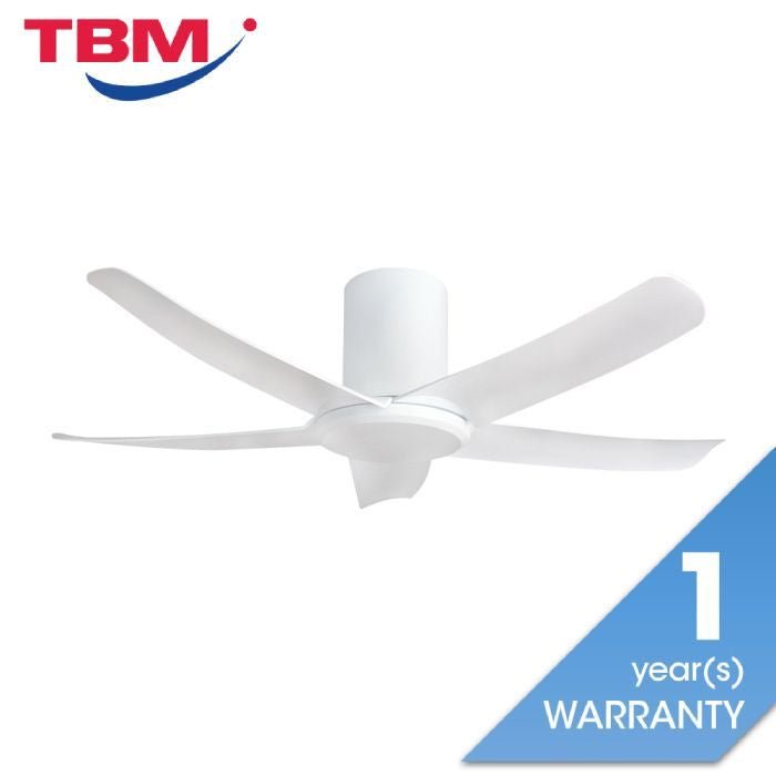 Alkova PAZION G2 HG 5B/46 MATT WHITE Ceiling Fan 5 Blades 46 Inch Matt White | TBM Online