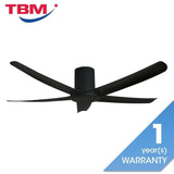 Alkova PAZION G2 HG 5B/56 MATT BLACK Ceiling Fan 5 Blades 56 Inch Matt Black | TBM Online