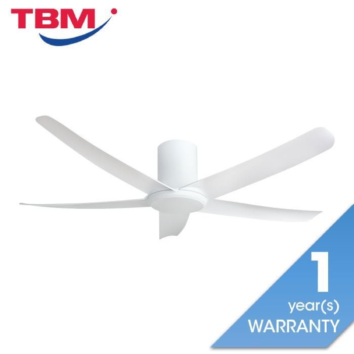 Alkova PAZION G2 HG 5B/56 MATT WHITE Ceiling Fan 5 Blades 56 Inch Matt White | TBM Online