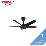 Alkova RACER-5B/40 MATT BLACK Ceiling Fan 40" 5 Blades Matt Black | TBM Online