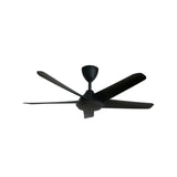 Alkova RACER 5B/48 MATT BLACK Ceiling Fan 48" 5 Blades Matt Black | TBM Online