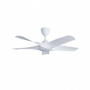 Alkova AXIS 5B/48 LED MATT WHITE Ceiling Fan 48" 5 Blades LED Matt White | TBM Online