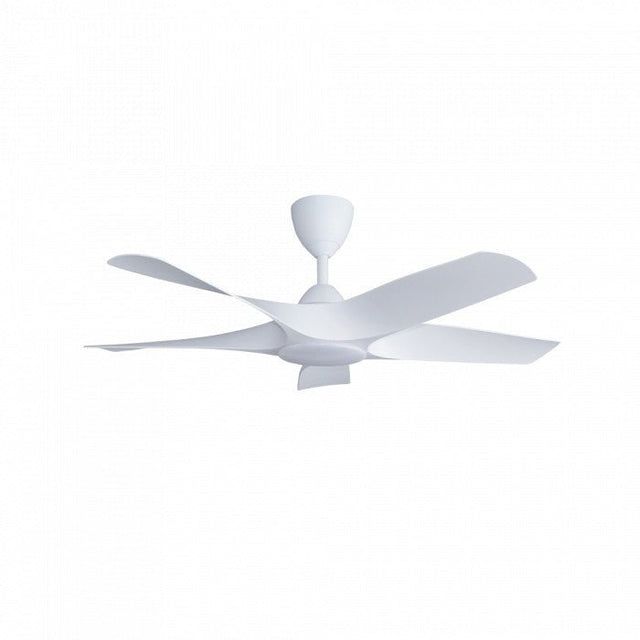 Alkova AXIS 5B/48 LED MATT WHITE Ceiling Fan 48" 5 Blades LED Matt White | TBM Online