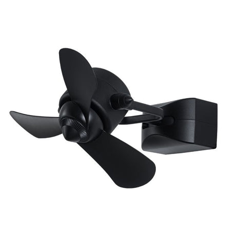 Alkova KONA W - 3B/16 MATT BLACK 16" Ceiling Fan 3 Blades Matt Black | TBM Online